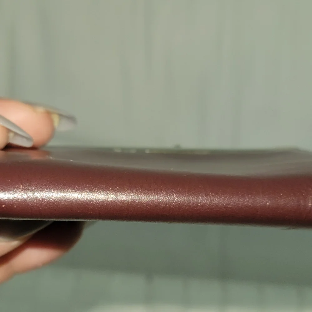 Etienne Aigner Vintage Burgundy Authentic Coin Purse - Picture 4 of 12